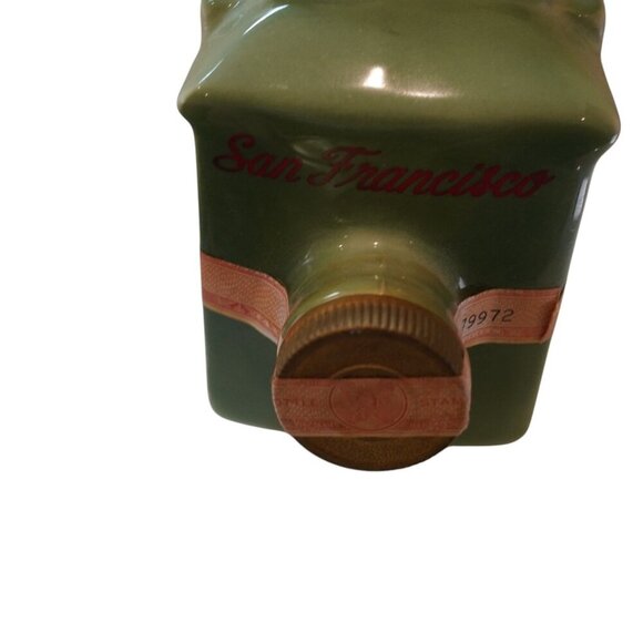 Vintage Jim Beam 1968 Whiskey Bottle Powell & Mason Trolley Cable Car San Franci - Picture 3 of 13